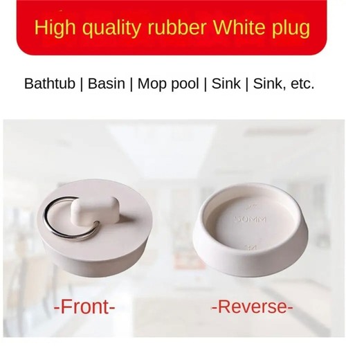 Rubber Sink Plug Bathtub Drain Stopper Mop Pool Plug Washbasin Bath Plug - Picture 18 of 29