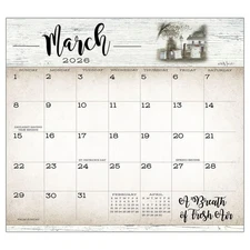 Legacy Publishing Group,  Farmhouse by Billy Jacobs 2026 Magnetic Calendar, 9.38