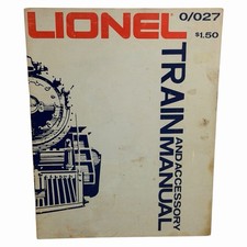 1975 Lionel O/O27 Train and Accessory Manual Instruction Booklet Guide Book