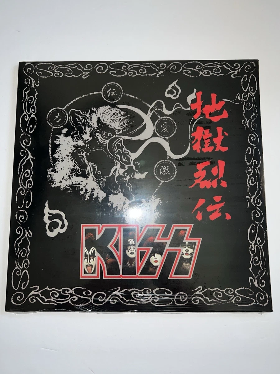 KISS JIGOKU-RETSUDEN DOUBLE RED LP/VINYL NEW WITH INSERT RARE GREAT RECORDING.