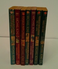 Lot of 7 Monsieur Pamplemousse Gastronomic Mysteries, Michael Bond Paperbacks