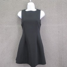Princess Polly Dress Womens Small Black Sleeveless Fit Flare Little Black