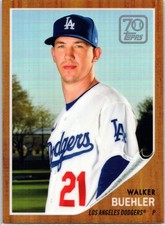 2021 Topps #70YTC-12 Walker Buehler 70 Years of Topps Baseball Chrome Dodgers