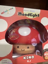 Mimicoco Nightlight Kino Mushroom Moodlight Warm White Soothing Glow 5.3x5.3x4.7