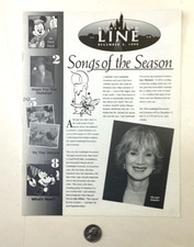 Disneyland Line Disney &ldquo;Songs of the Season&rdquo;December 3,1999 Candlelight Ceremony