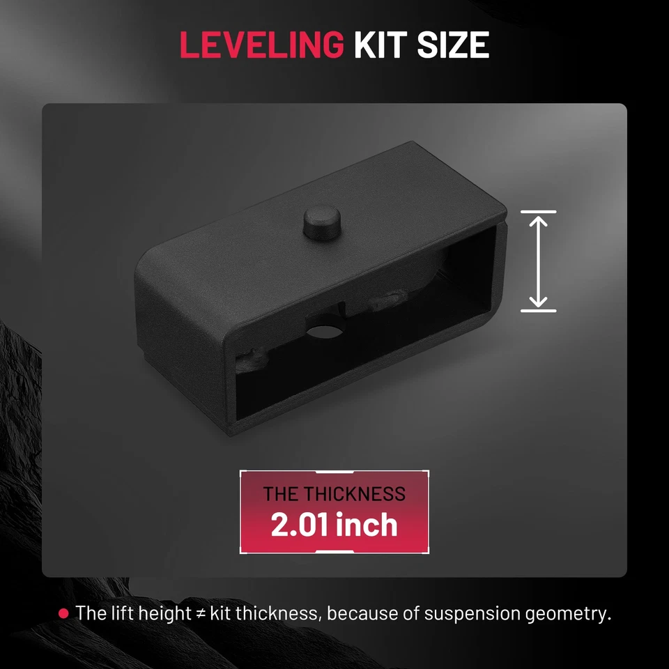 Fit for 2019&2022 GMC Sierra 1500 Limited 2''Rear Leveling lift - Image 2 of 4