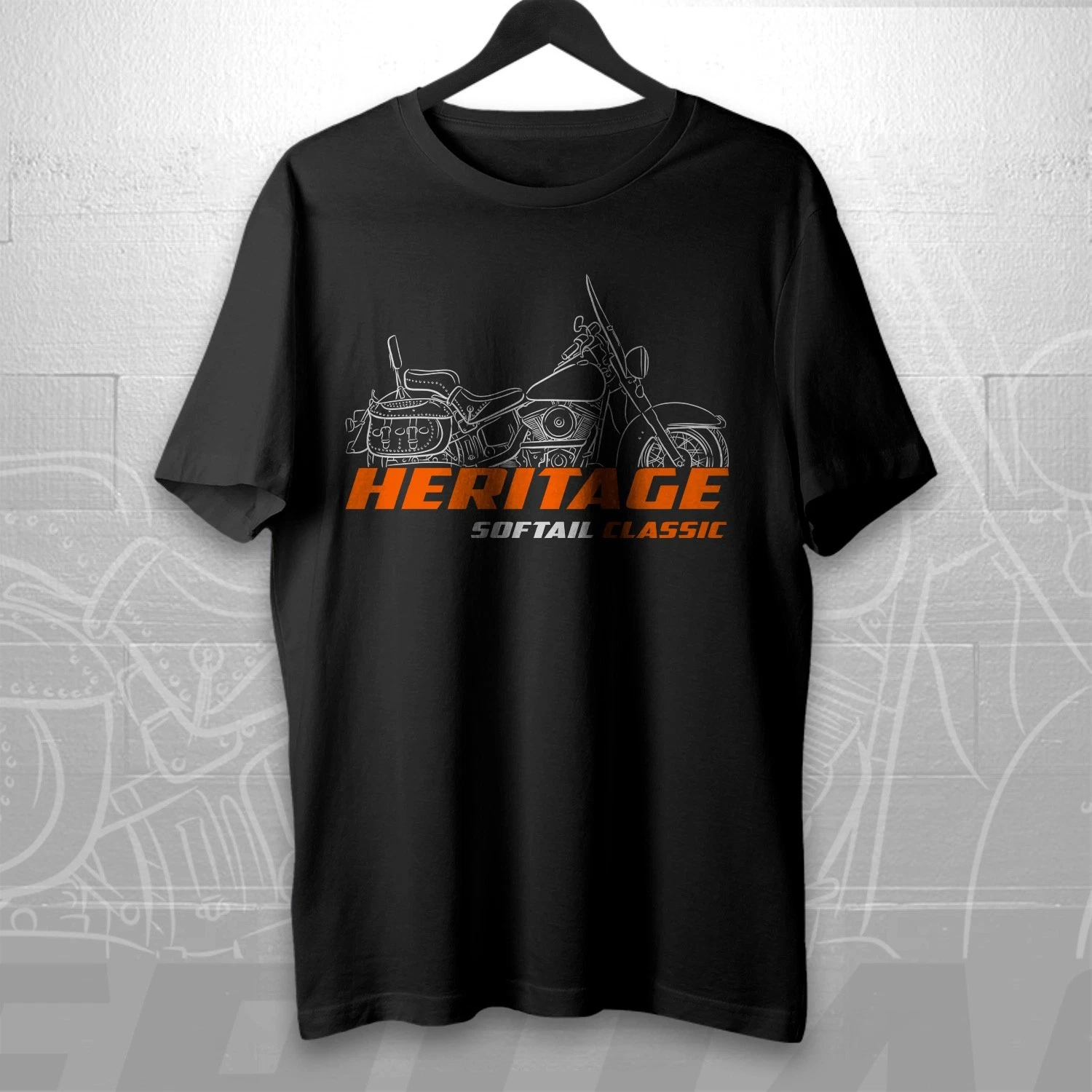 For Harley FLSTC & FLSTCI Heritage Softail Classic fans - Motorcycle T-Shirt
Opens in a new window o