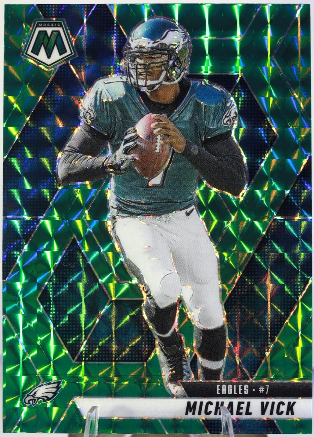 2025 Panini Mosaic - Michael Vick Mosaic Green #215