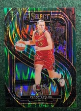 2025 Panini Select WNBA #182 Penny Taylor Green Flash Prizm Premier Level