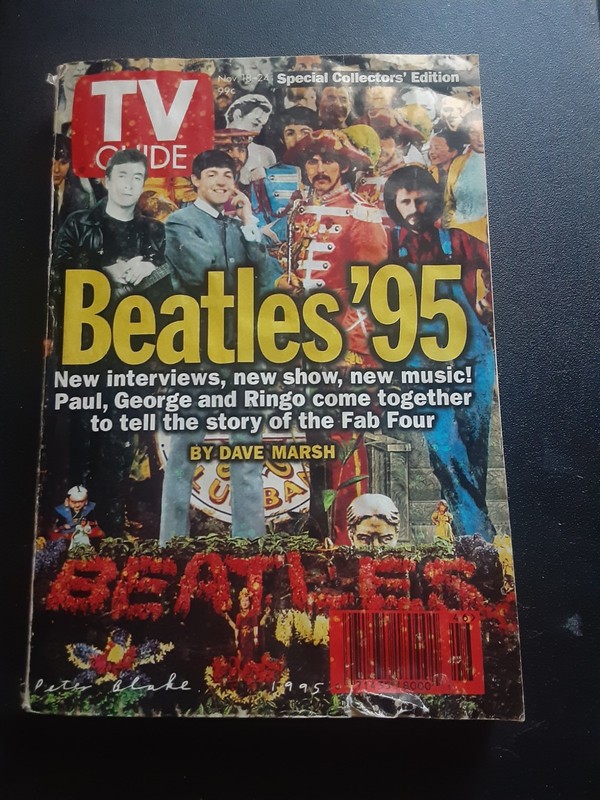 TV Guide Magazine November 1995 The BEATLES