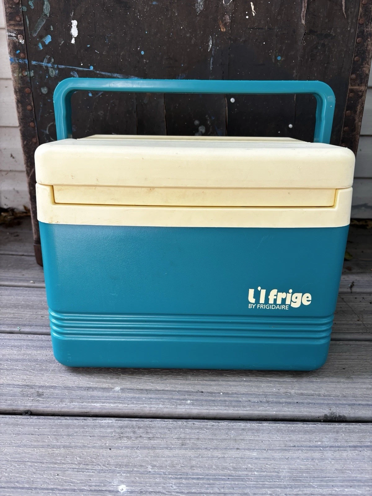 1995 L’l Frige By Frigidaire Teal Electric Cooler Vintage No Cord Six Pack