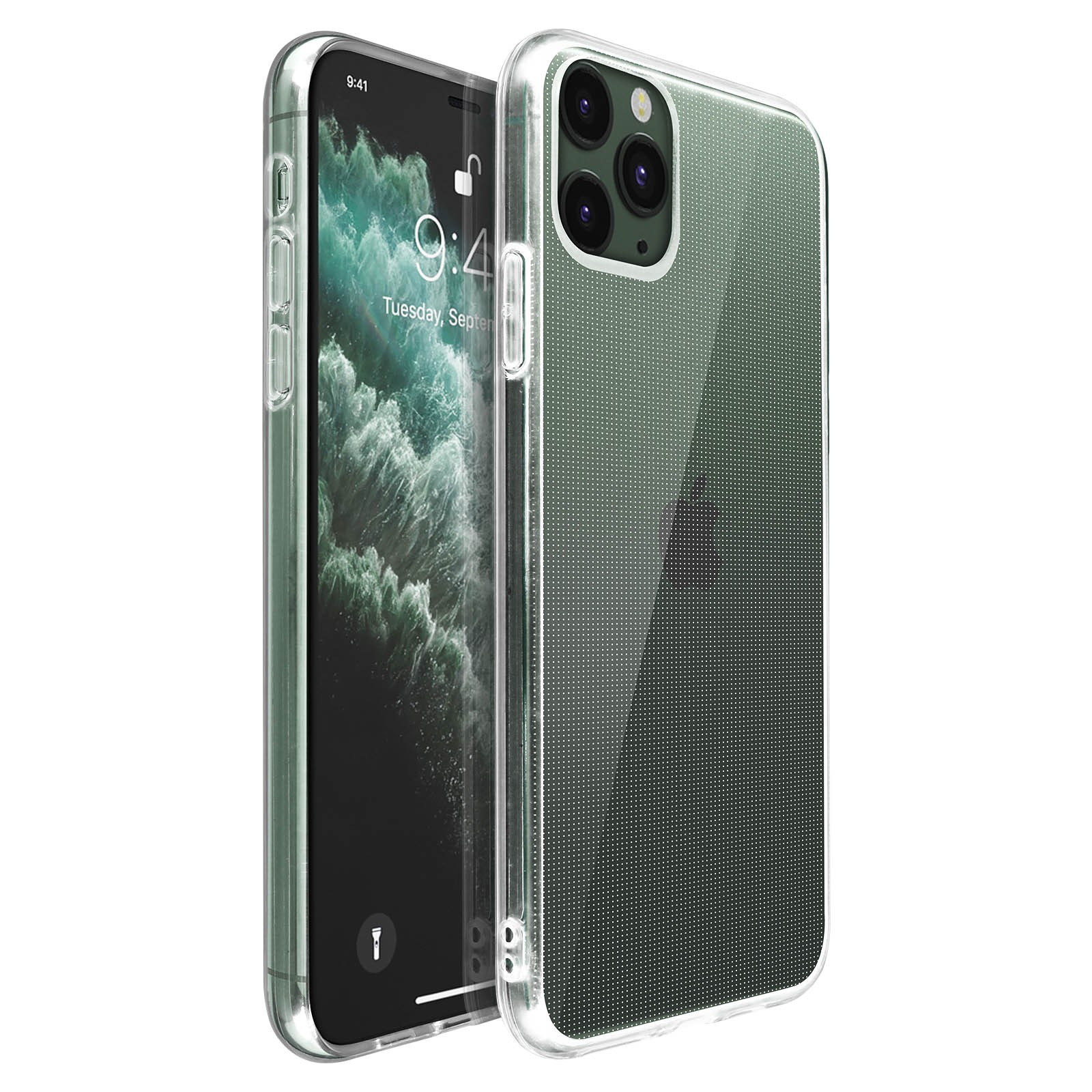 Coque antichoc iPhone 11 Pro Avizar avec angles renforcés en silicone