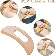 5-In-1 Wood Therapy Massage Tools Lymphatic Drainage Massager for Muscle Pain...