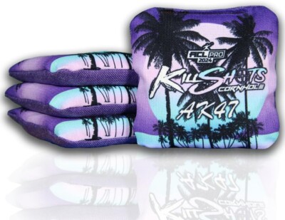 Killshots Cornhole - AK47 Series - Limited Beach Edition Purple - NIB MSRP $145