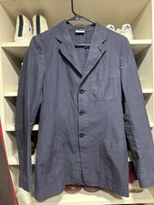 DRIES VAN NOTEN Navy Pinstripe Blazer Men s Size 44 Dries Noten