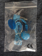 Network In-Ear Headphone Cord Earbud - Blue