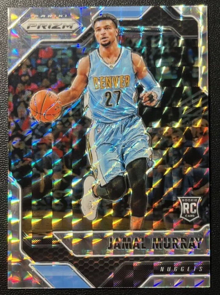 2016-17 Panini Prizm Jamal Murray RC Silver Mosaic #42 Rookie