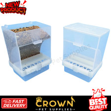 No Mess Automatic Bird Feeder for Cage AND WILD Birds With Bottom Collecting BIn