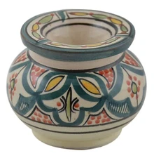 Ashtray Ceramic Outdoor Indoor Smokeless Cuban Moroccan Cigar Patio Cigarette SM