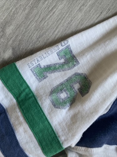 green - navy NFL Seattle Seahawks 47’ short sleeve Size L, established 1976, d2 - Picture 10 of 19