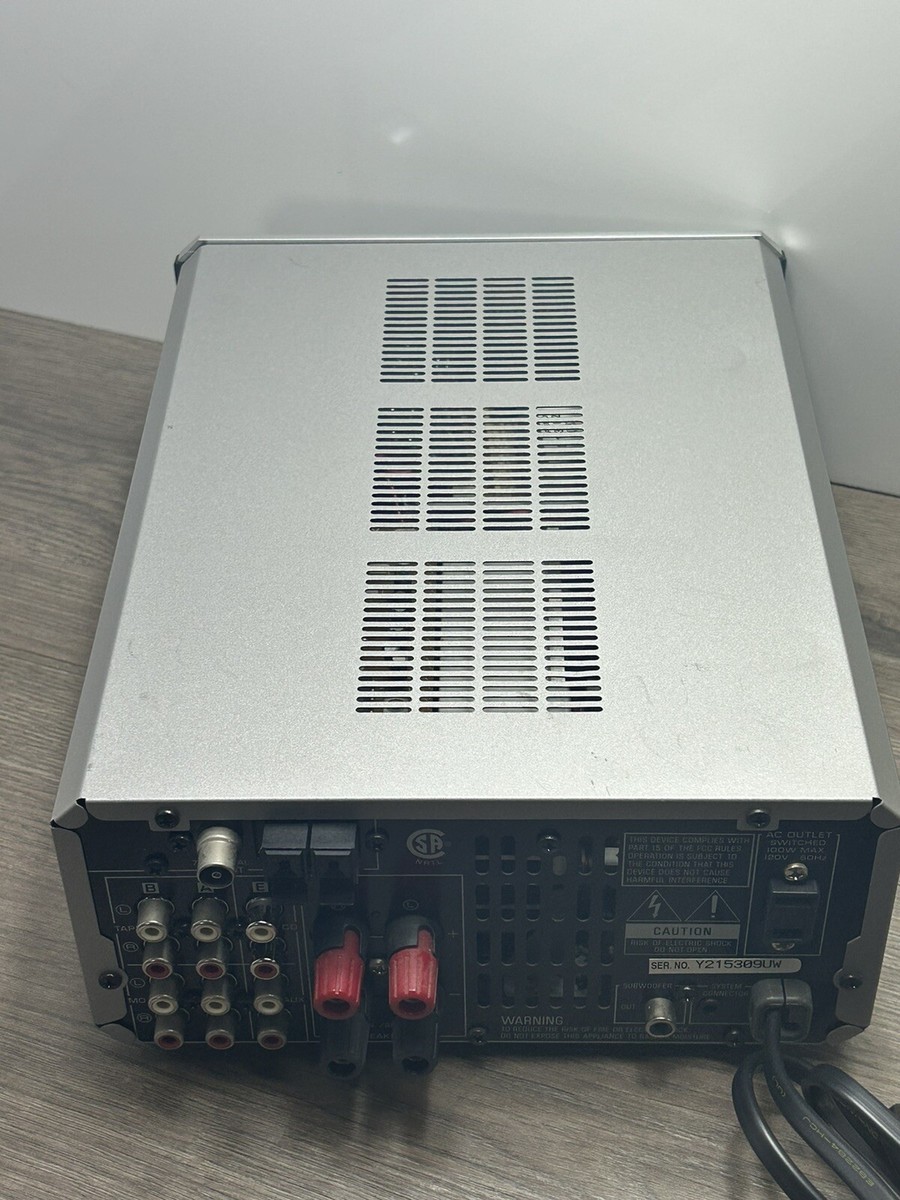 Yamaha RX-E100 Natural Sound Stereo Receiver Amplifier AM/FM