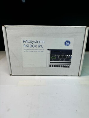 GE ICRXIBN7M001A-BB WIN7 PRO IPC 250GB PacSystems RXI Box Industrial PC Computer