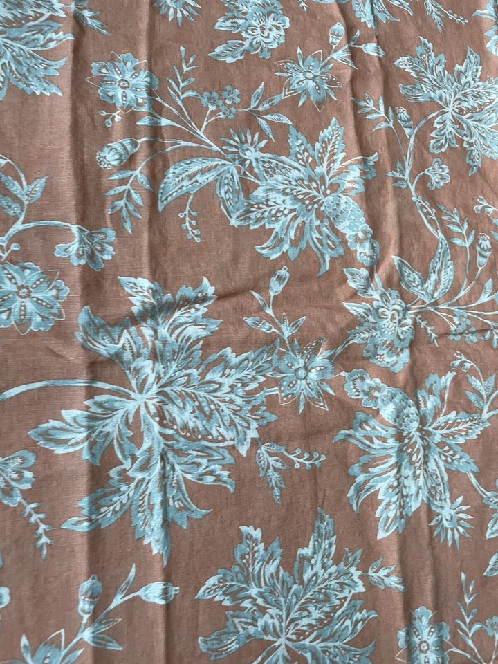 LANDS' END Set of 2 Flax LINEN EURO Pillow SHAMS Size 26 x 26" New