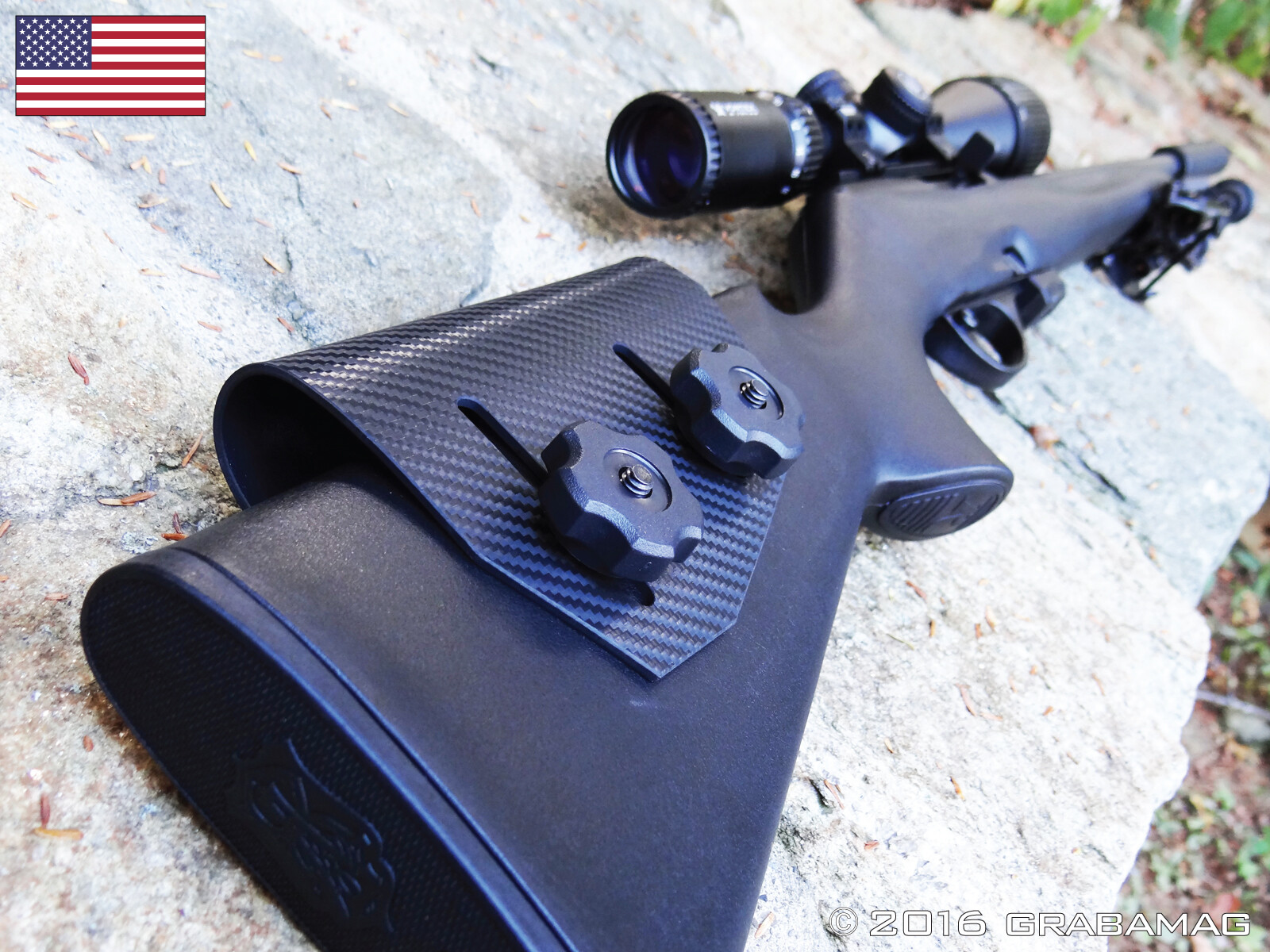 Top Carbon Fiber Cheek Riser RAZOR REST Tactical Kydex Rifle Stock ...