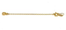 Yellow Gold Filled 3 inch open link chain extender