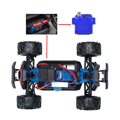 NHX Adattatori Esagonali In Alluminio Rosso Per Traxxas LATRAX Teton 1/18