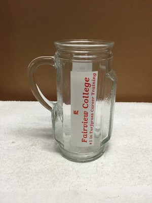 Golf Bag Shaped Glass Advertising Fairview Alberta