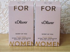 (333,17 € /L), s.Oliver SCENT OF YOU WOMEN, 60 ml Eau de Parfum, (2x 30 ml), OVP