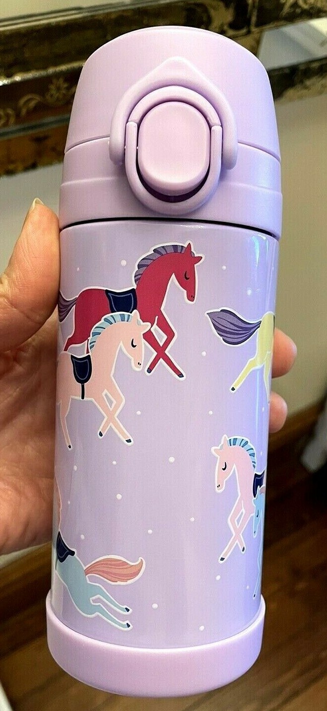 PONY Scuola Pottery Barn Disney cavallo unicorno ACQUA vacanza ragazza rosa pre k viaggio 