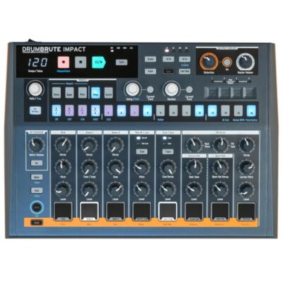 Arturia DrumBrute Impact | Analog Drum Machine with 10 Retro Sounds