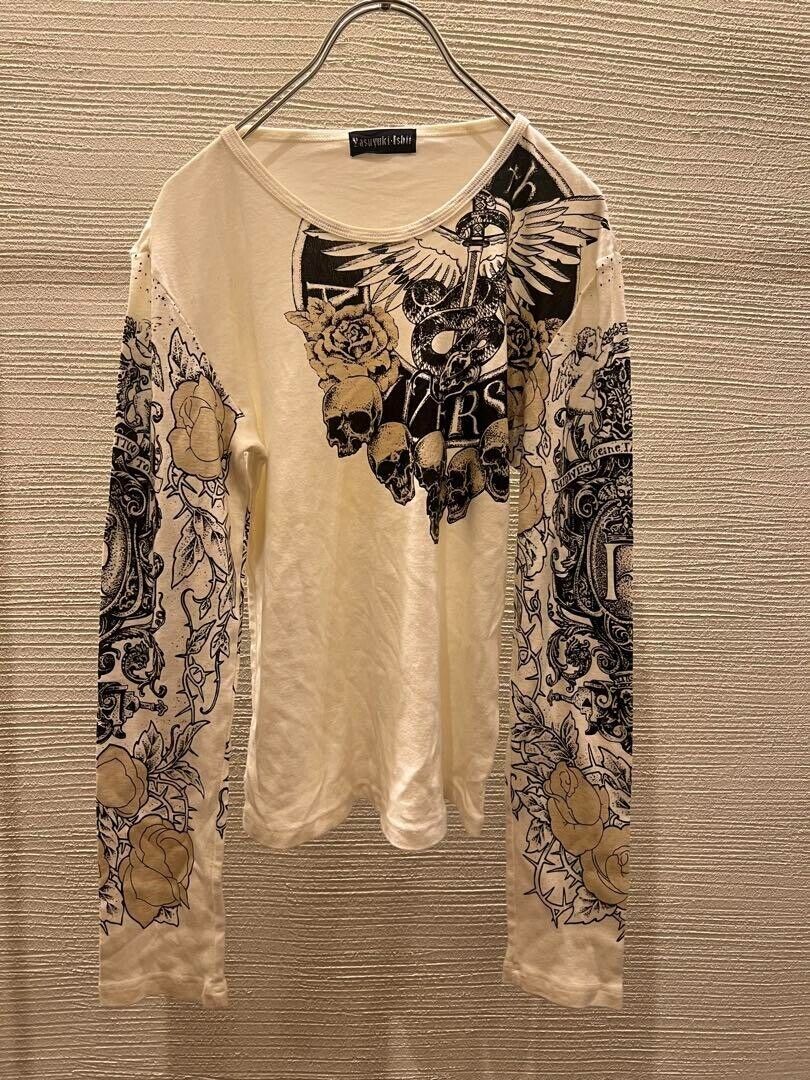 Vintage 00s archive Yasuyuki Ishii long sleeve T-shirt Used Vintage 00s archive Yasuyuki Ishii long sleeve T-shirt Used