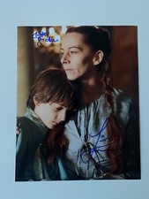 KATE DICKIE & LINO FACIOLI In Person Signed Autograph 20x25cm GOT