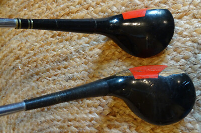Paire vintage Wilson Staff Aquatite 4300 bois des années 1980