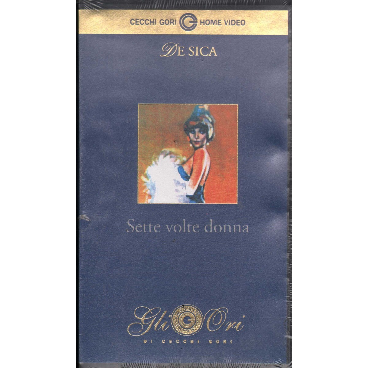 Seven Times Women's VHS Vittorio De Sica Univideo - 7159 Sealed