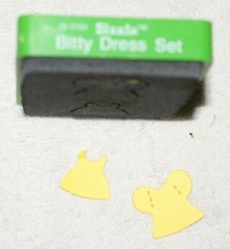Sizzix Bitty Dress 38-0120 Green Die Craft Fast Shipping