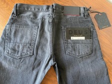 Deus Ex Machina Original Slim Missendon Japanese Denim, vintage black 30/34