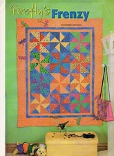 Firefly's Frenzy Quilt Pattern Pieced/Applique JD