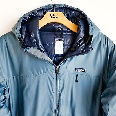 Patagonia Micro Puff Hooded Jacket Mens XL Blue 83973 Great Patagonia Micro Puff Hooded Jacket Mens XL Blue 83973 Great