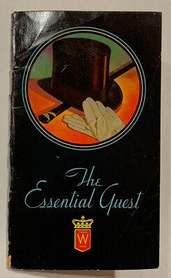 1934 - HIRAM WALKER Canadian Club - The Essential Guest Recipe Booklet