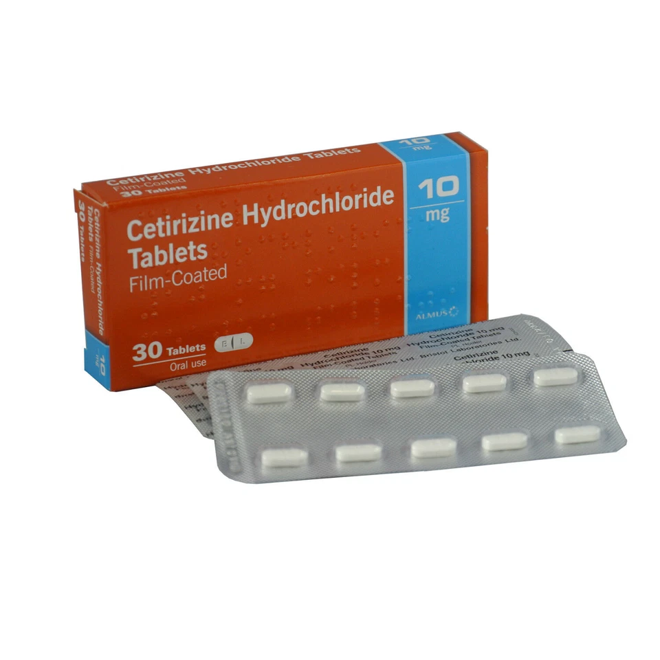 Hayfever, Pet Allergy Relief | Generic Cetirizine 10mg Antihistamine Tablets