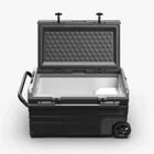 12v/24v Dual Zone Fridge, 100 Litre with REMOVABLE Centre and wheels