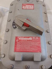 ADALET XCBB N4 EXPLOSION PROOF 100A 480V 3-POLE BREAKER ENCLOSURE