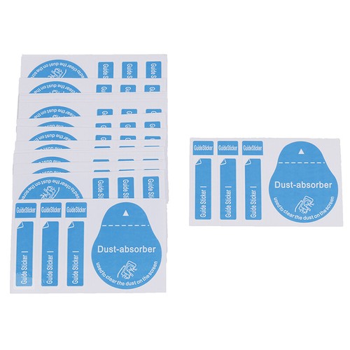 30Pcs Cell phone dust absorber dedust sticker screen protectors HTYXME - 第 4/12 張圖片