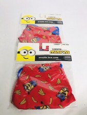 Illumination Minions Multi Color Neck Gaiter Child One Size New Face Mask