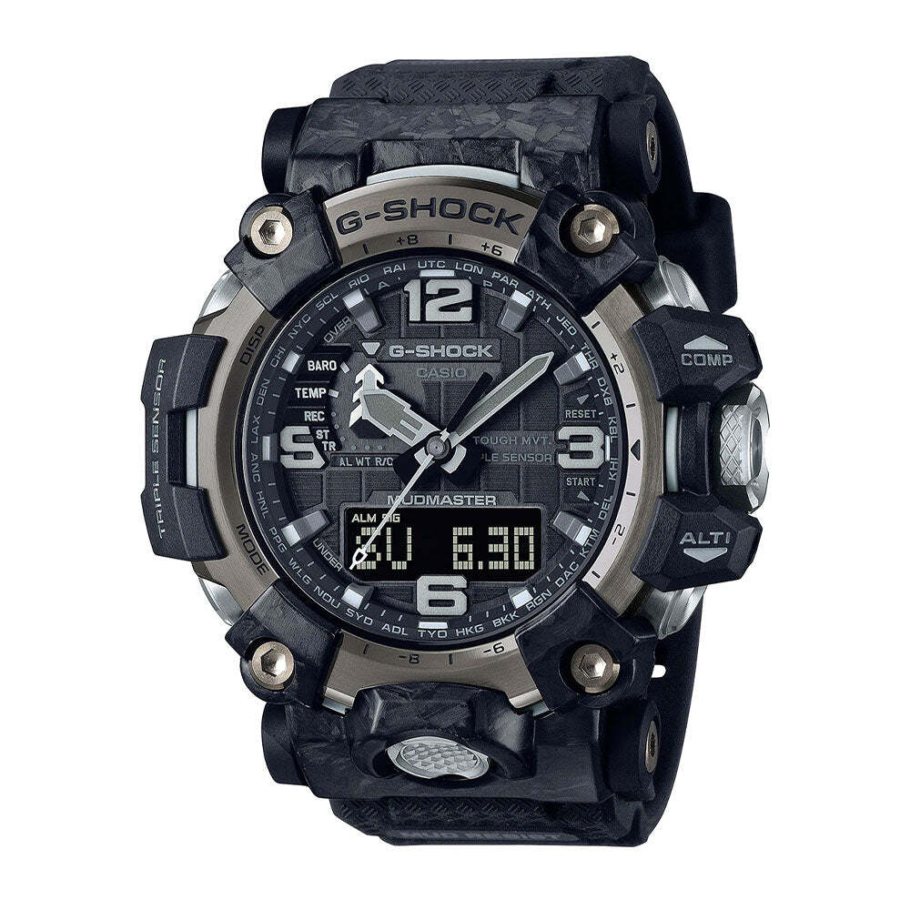 Orologio Casio G-Shock Mudmaster GWG2000-1A1 con cinturino in resina resistente