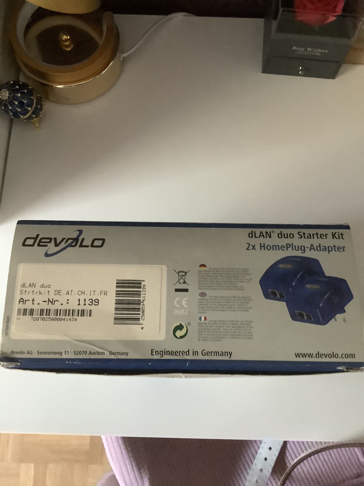 Devolo MicroLink dLAN duo 14 Mbps 4-Port Wireless G Router online 